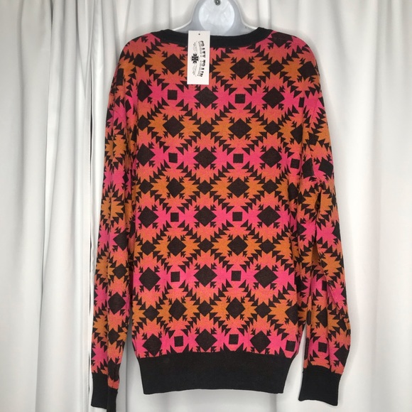 SALE Crazy Train NWT Aztec Sweater Boutique - Picture 5 of 8